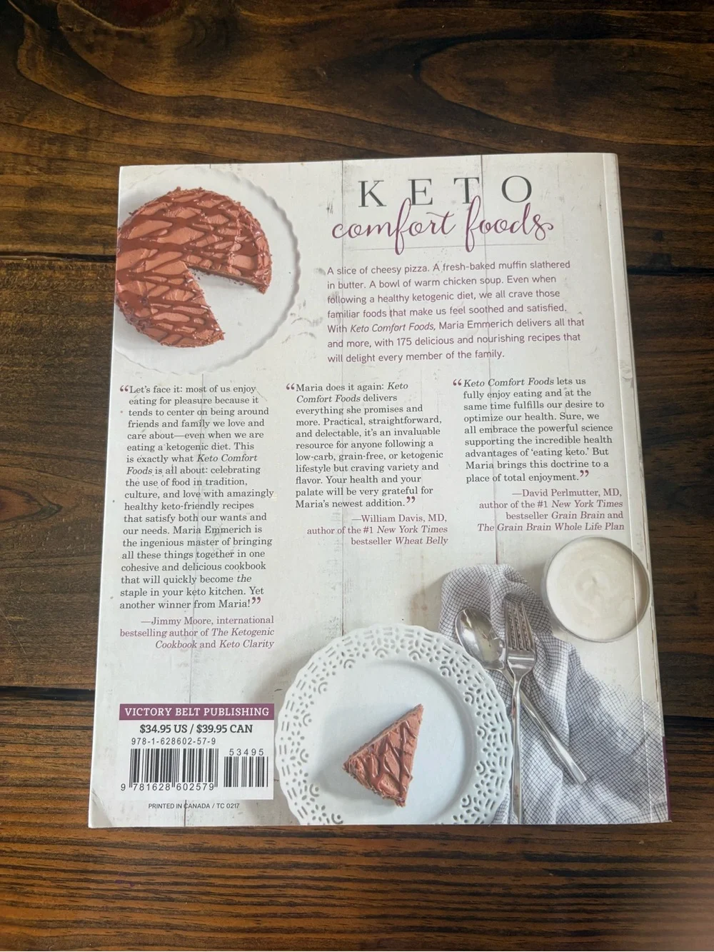 Keto Comfort Foods - Cookbook
